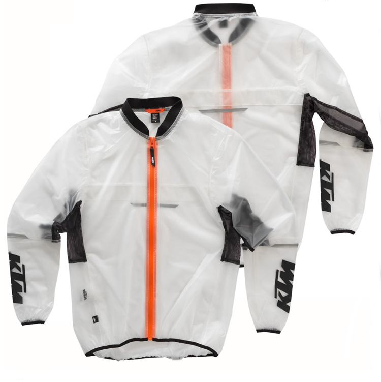 CHAQUETA KTM IMPERMEABLE TRANSPARENTE XL